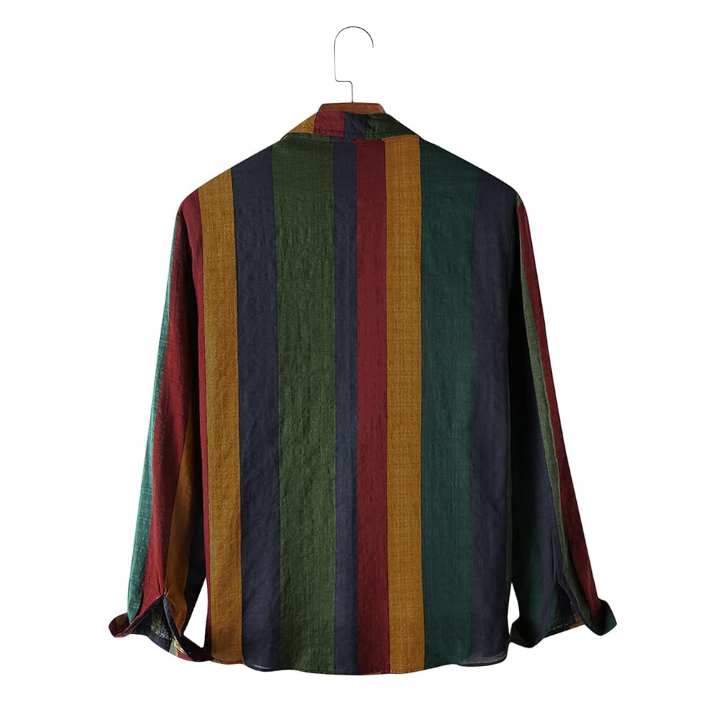 Amazon.com: Vintage Shirts for Men Button Up Long Sleeve